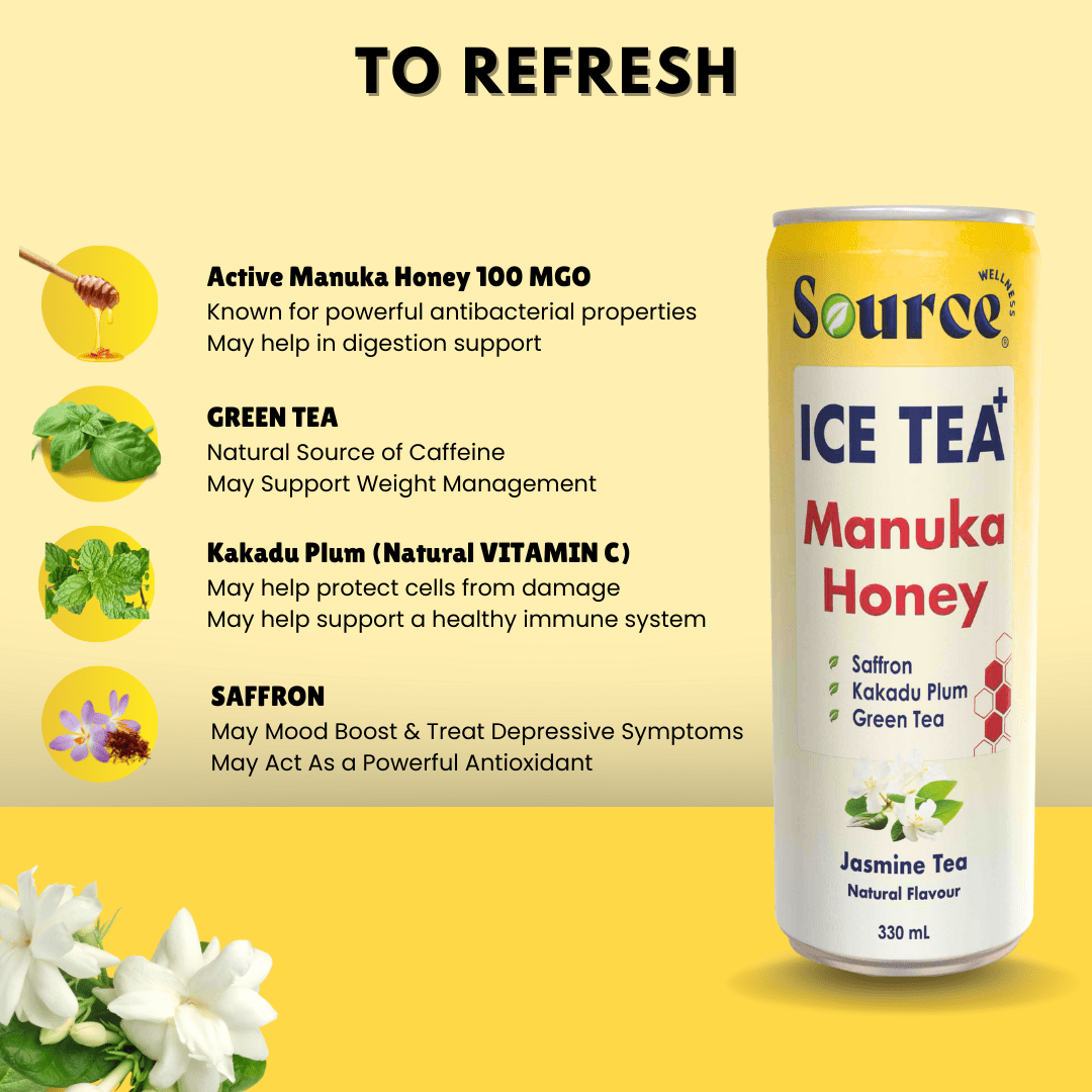 Jasmine Iced Tea Manuka Honey<br>16 X 330mL - Image 3